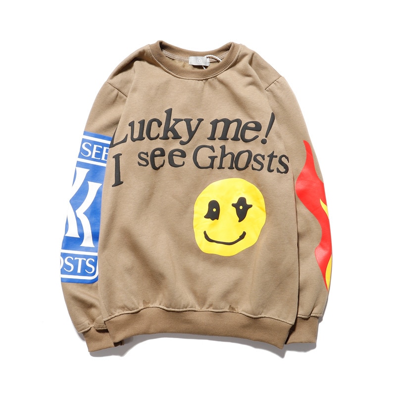 Kanye West Pullover “Lucky Me! I See Ghosts” Sweatshirts