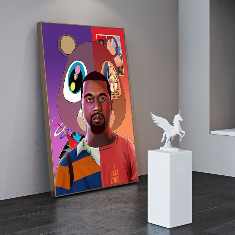 Kanye West Wall Pictures Poster