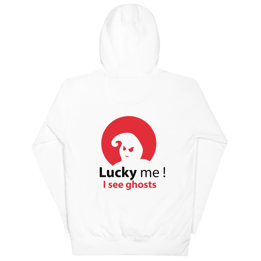 Lucky Me I See Ghosts Unisex Hoodie